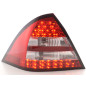 Kit feux arrières LED Mercedes Classe C W203 Limo 05-07 rouge / clair Kit feux arrières LED Mercedes Classe C W203 Limo 05-07 rouge / clair