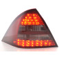 Kit feux arrière LED Mercedes Classe C W203 Limo 05-07 rouge / noir