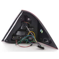 Kit feux arrière LED Mercedes Classe C W203 Limo 05-07 rouge / noir 