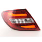 Kit feux arrière à LED Mercedes Classe C type W204 07-11 rouge / clair