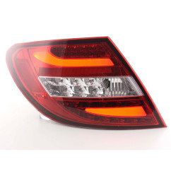 Kit feux arrières LED Mercedes Classe C type W204 2011- rouge / clair 