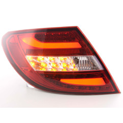 Kit feux arrières LED Mercedes Classe C type W204 2011- rouge / clair 