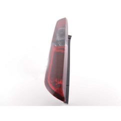 Kit feux arrières LED Ford Focus 2 5 portes 08-10 rouge / noir 