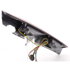 Kit feux arrières LED Ford Focus 2 5 portes 08-10 rouge / noir 