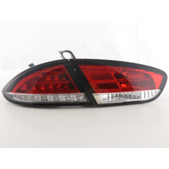 Kit feux arrières LED Seat Leon type 1P 09-12 rouge / clair 