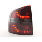 Set feux arrières LED Skoda Octavia Combi type 1Z 05-12 rouge / noir