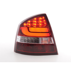 Set feux arrières LED Skoda Octavia 1Z Limo 05-12 rouge / clair 