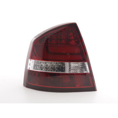 Set feux arrières LED Skoda Octavia 1Z Limo 05-12 rouge / clair 