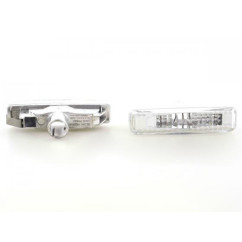 Jeu de clignotants latéraux BMW Série 5 E39, chrome 