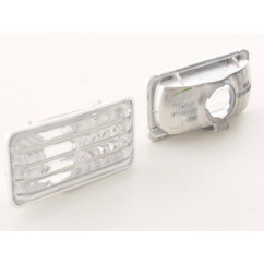 Jeu de clignotants latéraux VW Golf 3, chrome 