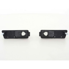 Jeu de clignotants latéraux VW Golf 3, noir 