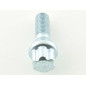 Jeu de boulons de roue (10 pcs.) Collier conique longueur d'arbre 27 mm M12x1,25 argent