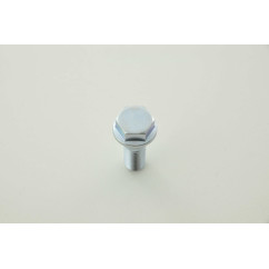Jeu de boulons de roue (8 pièces) Longueur d'arbre 21 mm, collier conique, tête courte, argent M12x1,5 