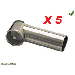 ADAPTATEUR D ANTENNE  COUDE DIN FEMELLE ISO MALE (PRIX PAR 5 PIECES MINIMUM)