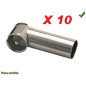 ADAPTATEUR D ANTENNE  COUDE DIN FEMELLE ISO MALE (PRIX PAR 10 PIECES MINIMUM)