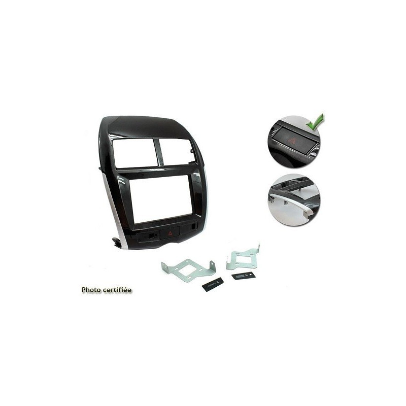 KIT 2 DIN MITSUBISHI ASX 2014- CONSOLE COMPLETE