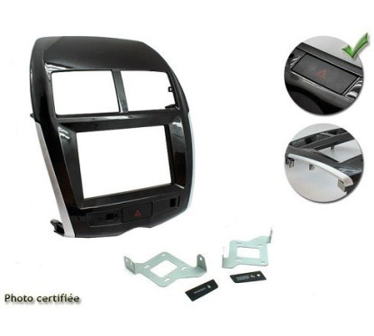 KIT 2 DIN MITSUBISHI ASX 2014- CONSOLE COMPLETE