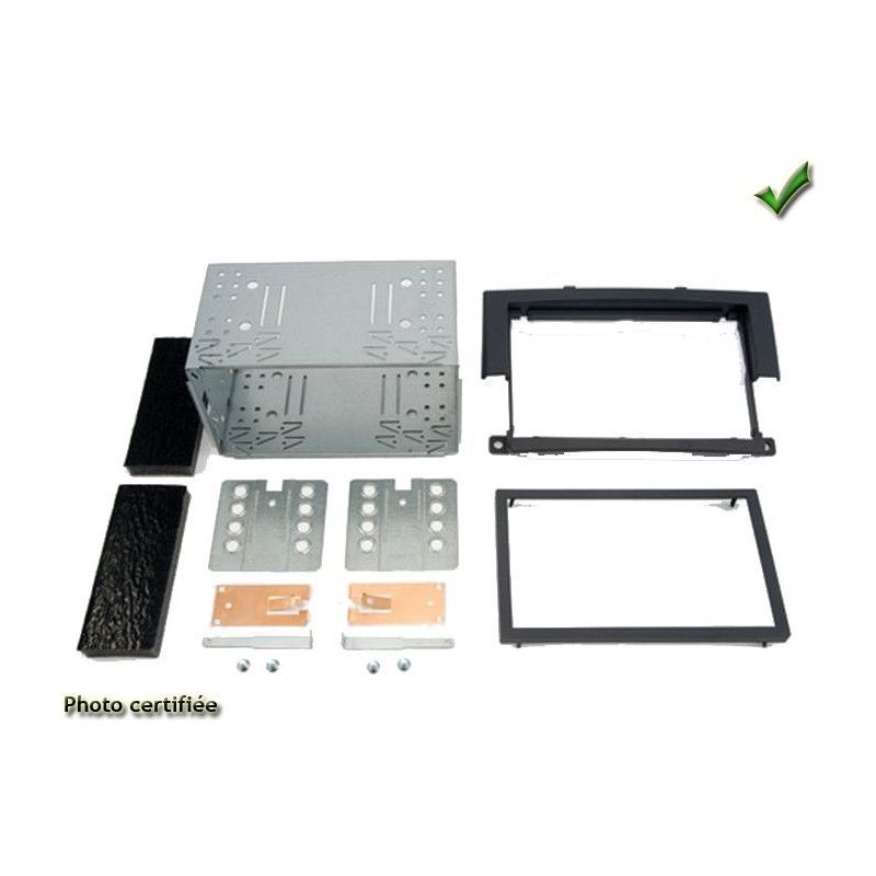 KIT 2 DIN MITSUBISHI COLT 2004-2008 NOIR