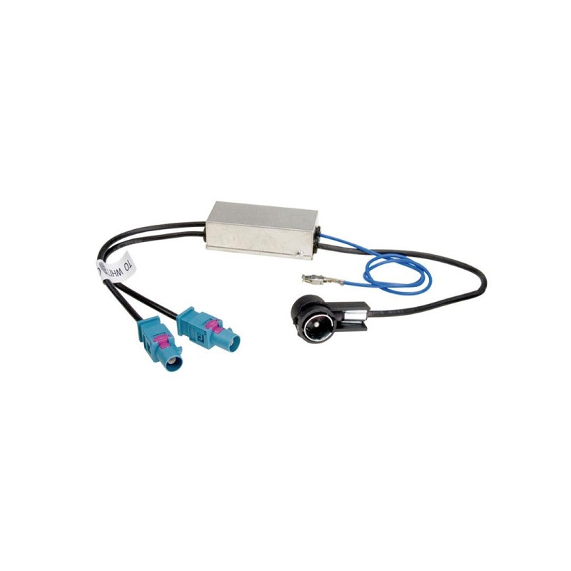 ADAPTATEUR D ANTENNE AMPLIFIE DOUBLE FAKRA ISO MALE VOLKSWAGEN TIGUAN 2010- ADAPTATEUR D ANTENNE AMPLIFIE DOUBLE FAKRA ISO MALE VOLKSWAGEN TIGUAN 2010-