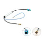 ADAPTATEUR D ANTENNE DAB FAKRA MALE SMB FEMELLE AMPLIFIE