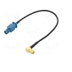 ADAPTATEUR D ANTENNE DAB FAKRA MALE SMB FEMELLE CABME 15cm