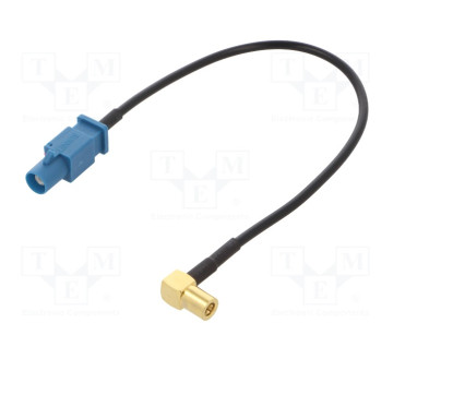ADAPTATEUR D ANTENNE DAB FAKRA MALE SMB FEMELLE CABME 15cm
