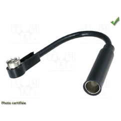 ADAPTATEUR D ANTENNE DIN FEMELLE ISO MALE 15CM