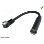 ADAPTATEUR D ANTENNE DIN FEMELLE ISO MALE 15CM