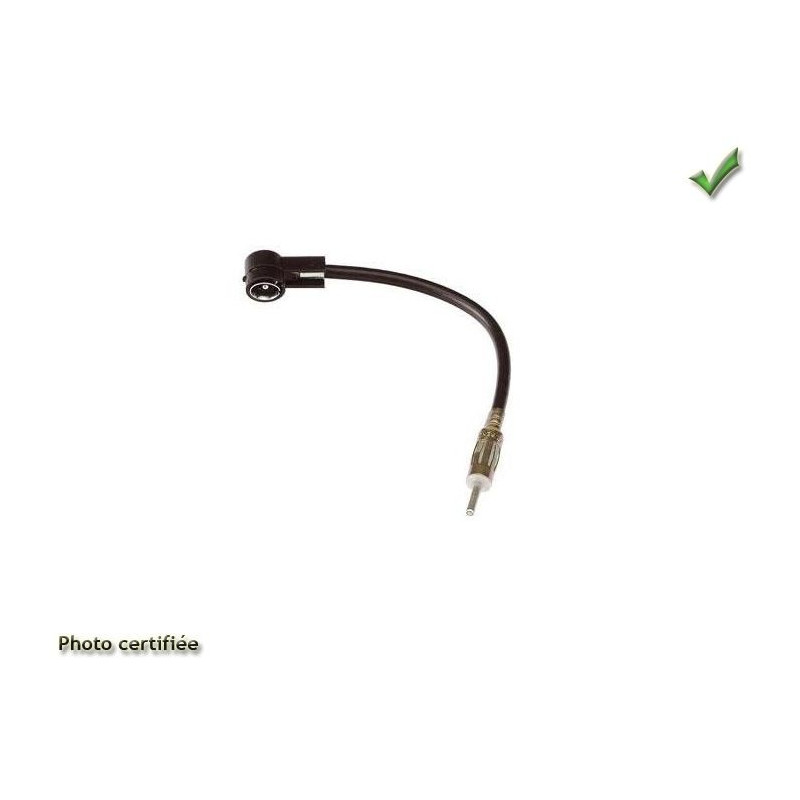 ADAPTATEUR D ANTENNE DIN MALE ISO MALE 15CM