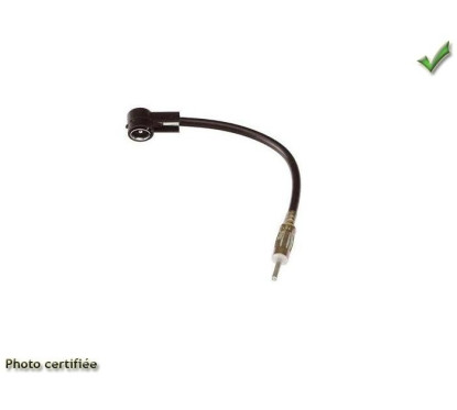 ADAPTATEUR D ANTENNE DIN MALE ISO MALE 15CM