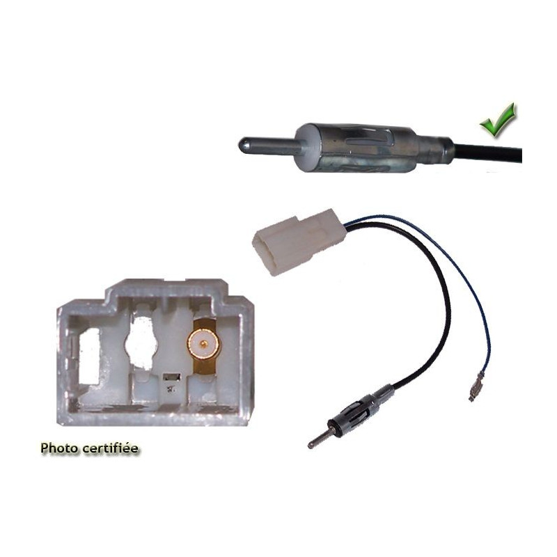 ADAPTATEUR D ANTENNE DIN TOYOTA HILUX 2012-