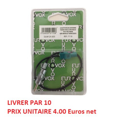 ADAPTATEUR D ANTENNE FAKRA MALE DIN MALE PEUGEOT BLISTER (PRIX PAR 10 PIECES MINIMUM)