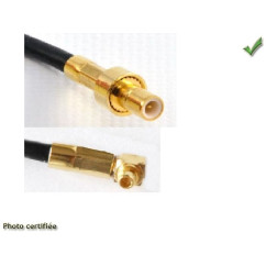 ADAPTATEUR D ANTENNE GPS PORTABLE PIONEER SMB/M EN MMCX/M 90°
