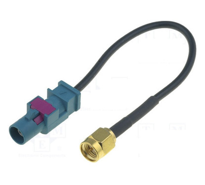 ADAPTATEUR D ANTENNE GSM/GPS SMA/M - FAKRA/M