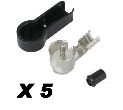 ADAPTATEUR D ANTENNE ISO MALE A SERTIR PACK DE 5 VRAC