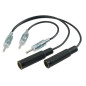 ADAPTATEUR POUR ANTENNE NISSAN EN Y SOIT 1M 2F OU 2M 1F EN DIM 25CM