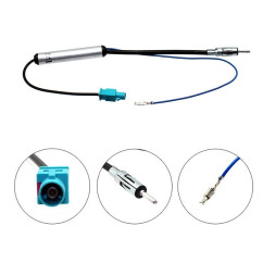 ADAPTATEUR POUR ANTENNE VOLKSWAGEN TOURAN 2003-2015 DIN AMPLIFIE