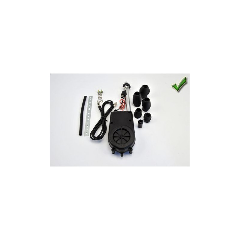 ANTENNE AILE ELECTRIQUE AUTOMATIQUE CHROMEE