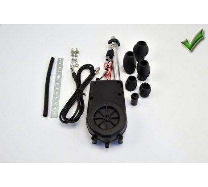 ANTENNE AILE ELECTRIQUE AUTOMATIQUE CHROMEE