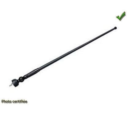 ANTENNE AILE OU DE TOIT UNIVERSELLE CAOUTCHOUC NOIRE AVEC UN CABLE