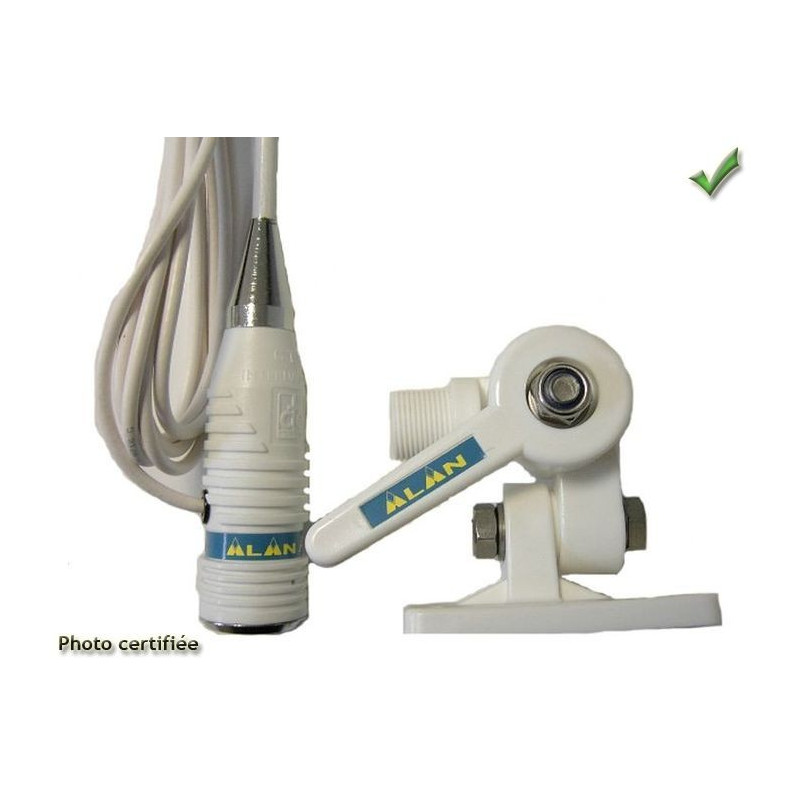 ANTENNE CB FIXE MARINE 1M67 SANS PRISE PL