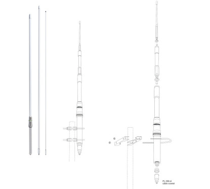 ANTENNE CB FIXE PRESIDENT HIMALAYA WB 5270 MM