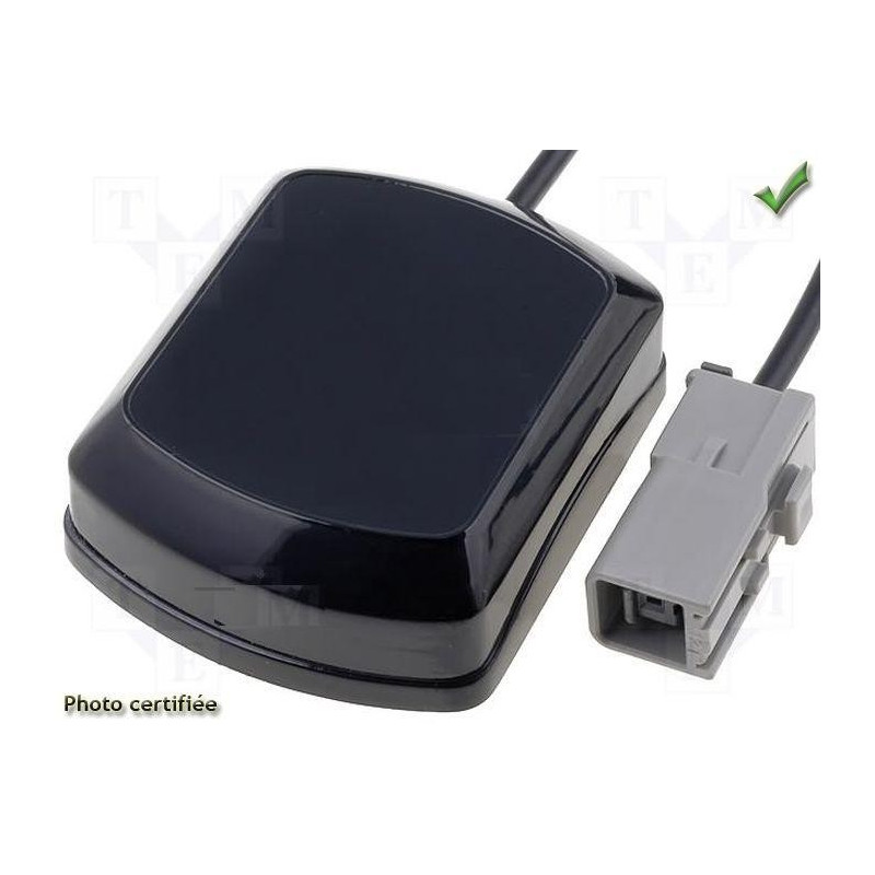 ANTENNE GPS MINI MAGNETIQUE 5M RG174 CONNECTEUR GRIS GT5