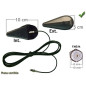 ANTENNE GSM PARE BRISE 2 PART. 10X5CM INT. ET EXT. 900/1800MHZ FME/M LONG 5M