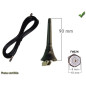 ANTENNE GSM TOIT FIXE 95MM 900/1800MHZ FME ODB LONG 5 M