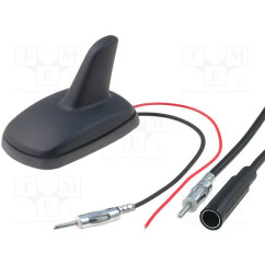 ANTENNE TOIT AM FM TYPE AILERON REQUIN AMPLIFIEE CABLE 4500 cm