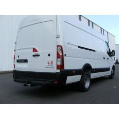 ATTELAGE RENAULT MASTER IV 2020- FOURGON PROPULSION ROUES JUMELEES - ROTULE EQUERRE