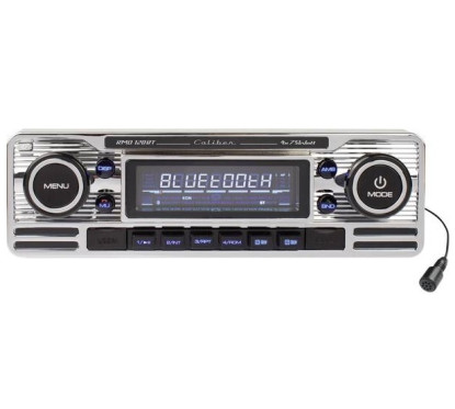 AUTORADIO RETRO MP3 USB SD 16GB MAX ENTREE AUX 4X75W BLUETOOTH