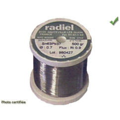 BOBINE SOUDURE ETAIN 10/10 500G 60%