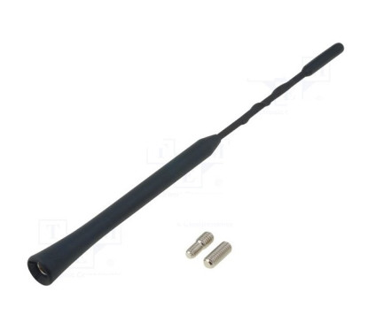 BRIN ANTENNE AUTORADIO 20CM STYLE 16S COURTE DIAMETRE 5MM OU 6MM